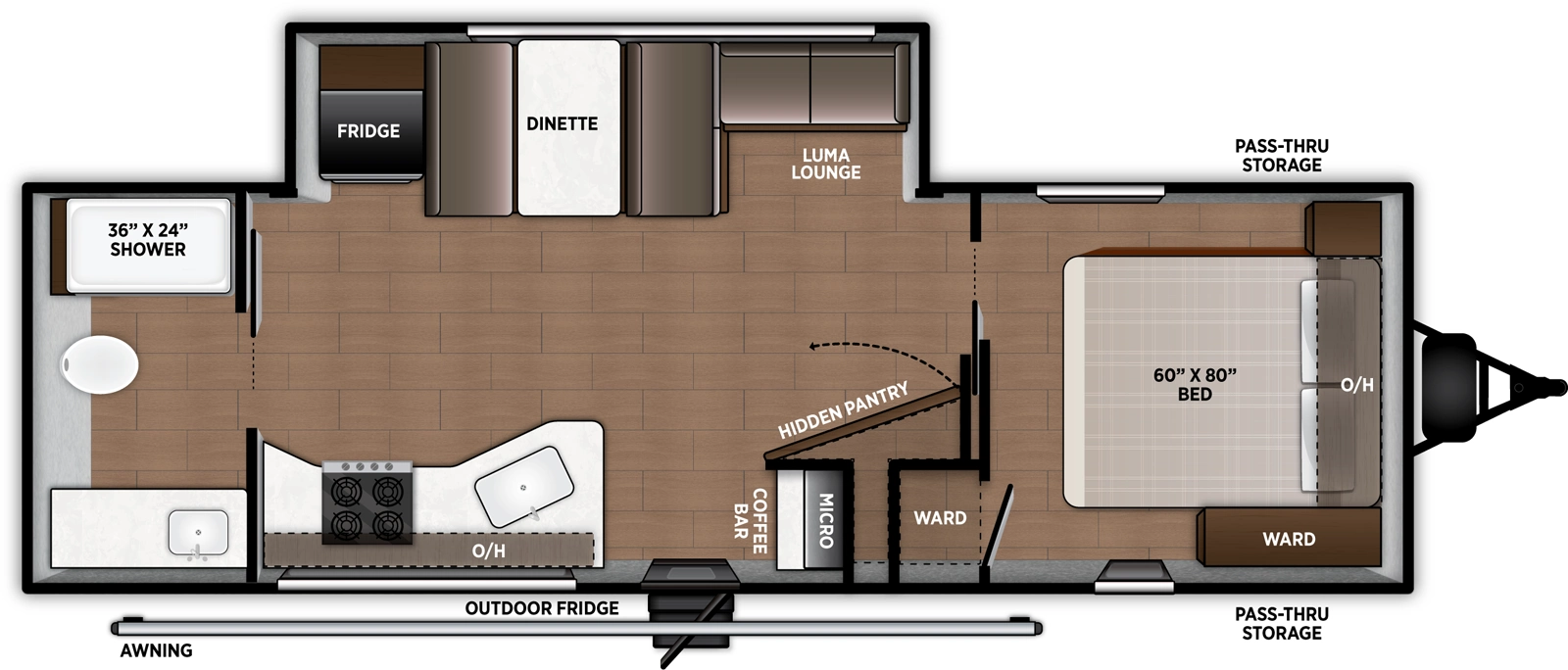Airelume 255 Floorplan